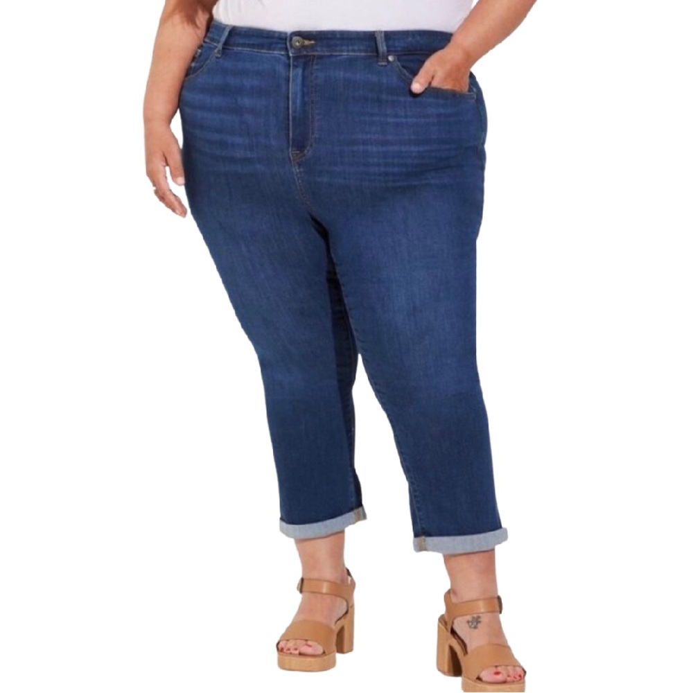 Torrid Midfit Skinny Super Soft Crop Jeans Size 26